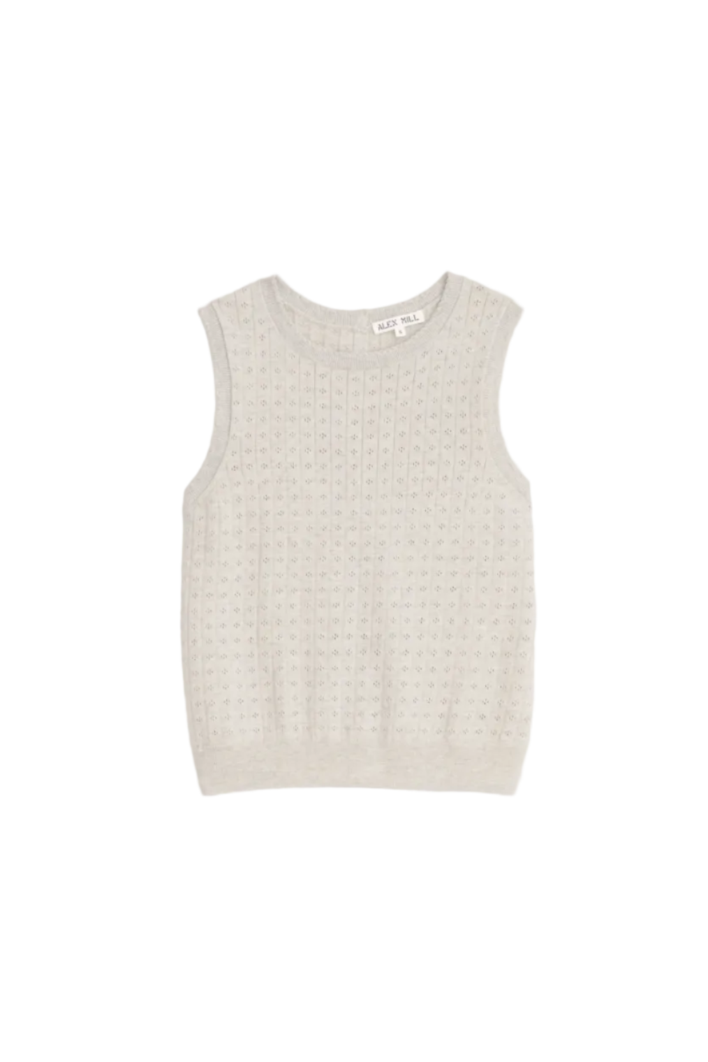 Odette Sweater Tank In Cotton Cashmere