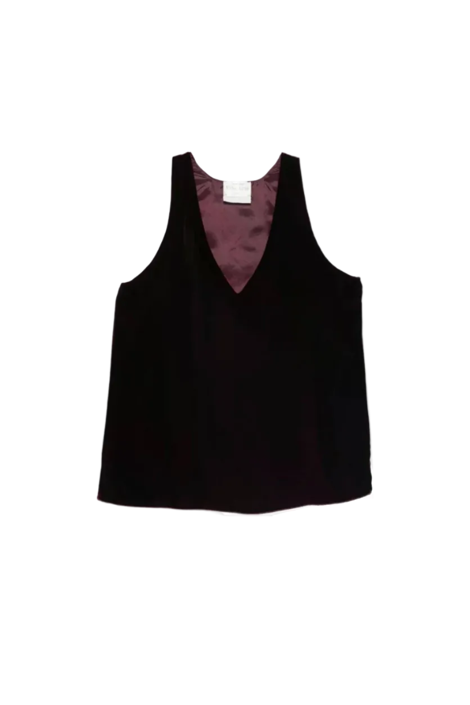 Velvet V Neck Top
