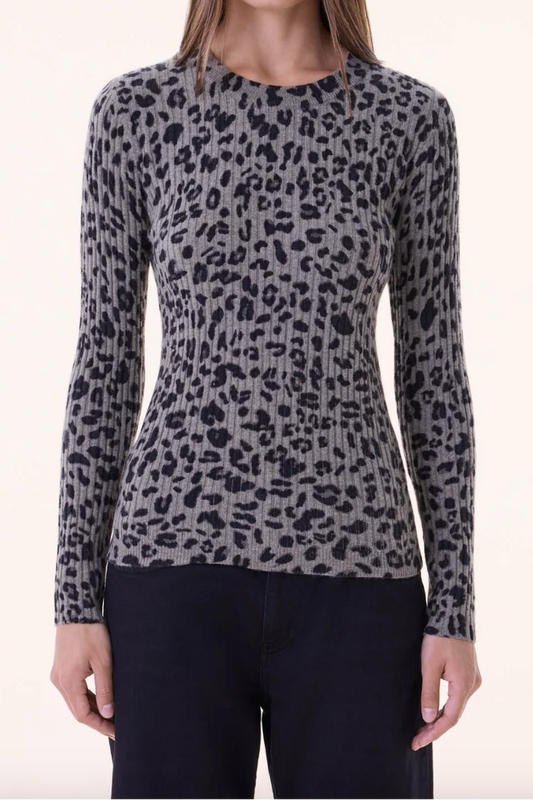 Sweater Bibi Leo in Marl Kaki