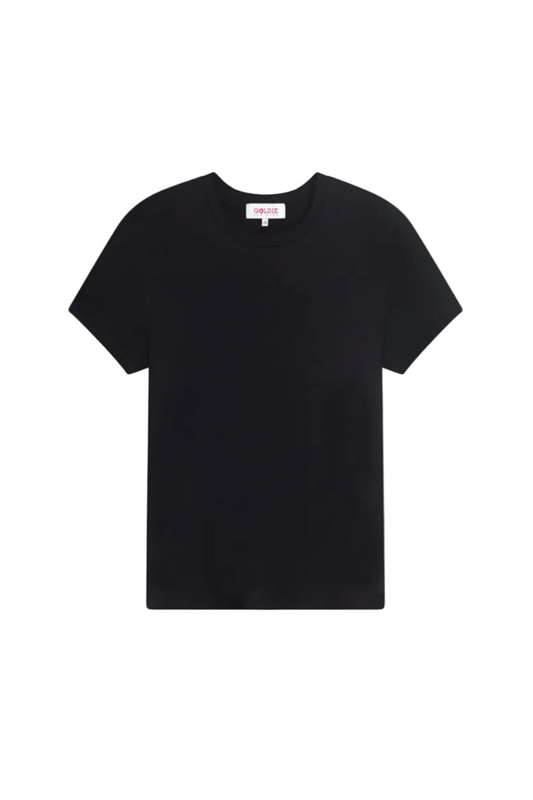 Short Sleeve Organic Boy Tee in Black