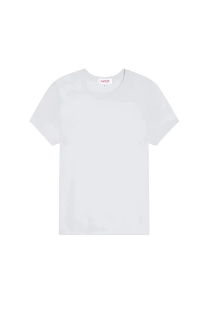 Short Sleeve Organic Boy Tee in White