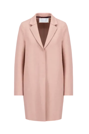 Women Cocoon Coat Wool