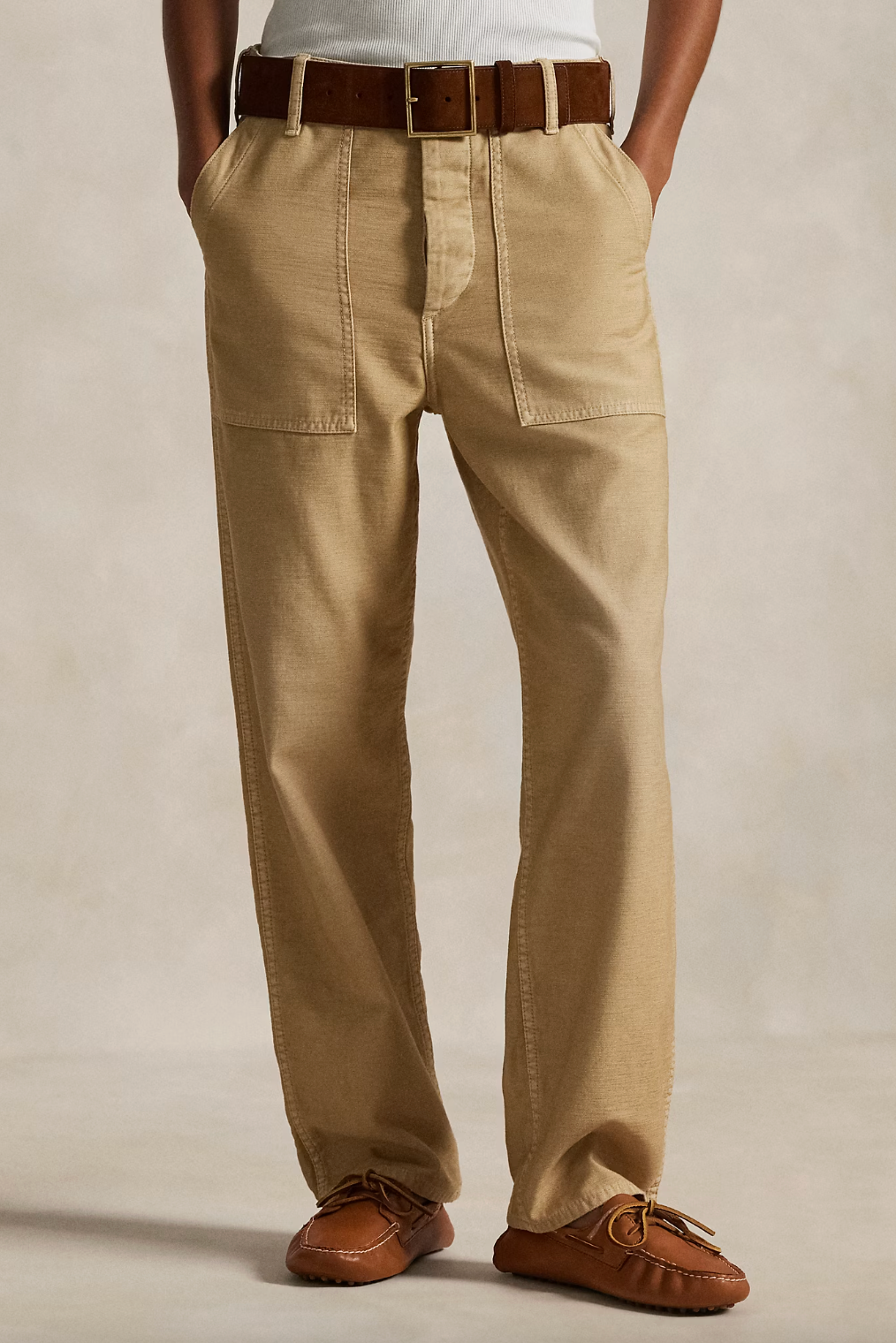 Ricky Pant in Khaki