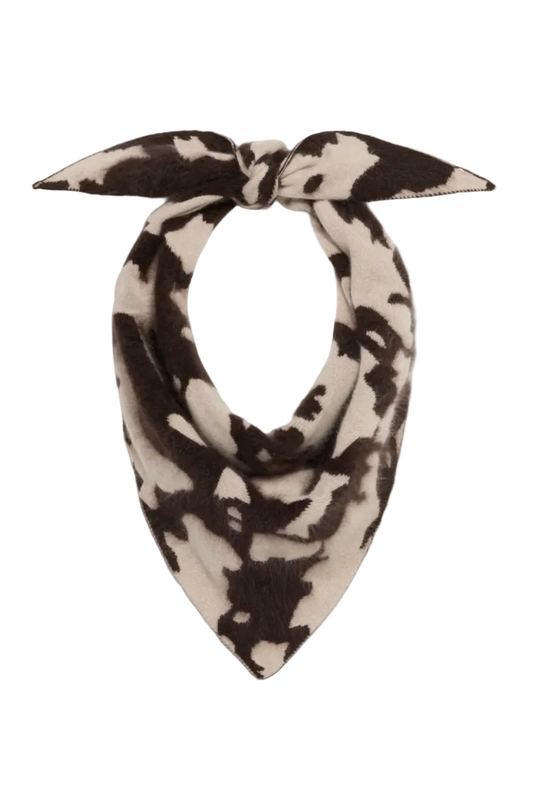 Grizzly Cowhide Wild Rag