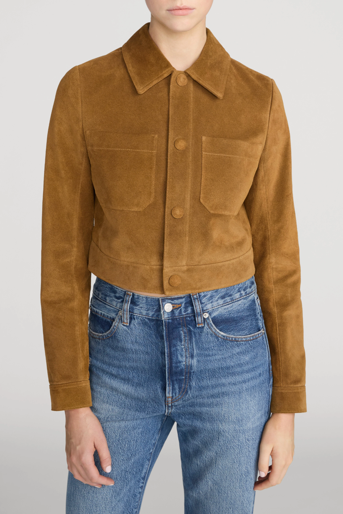 The Suede Small Jacket