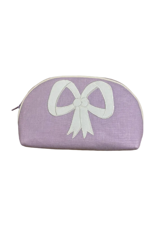 Bow Top Zip Small Pouch