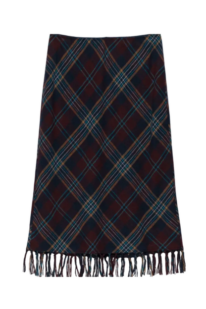 Elowette Knotted Fringe Skirt