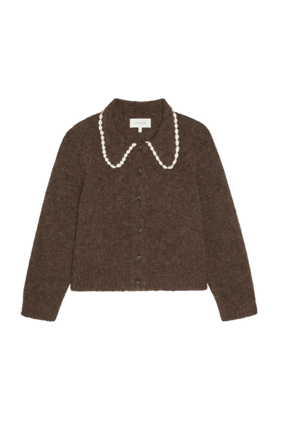 The Crochet Collar Cardigan