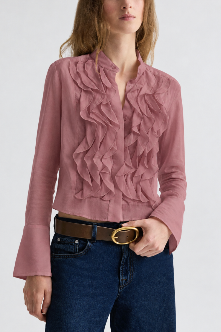 Patti Shirt in Plum