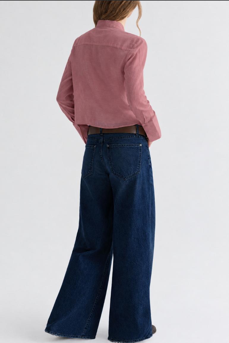 Patti Shirt in Plum
