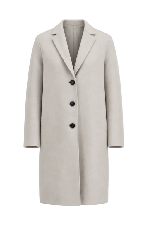Women Overcoat Pressed Wool