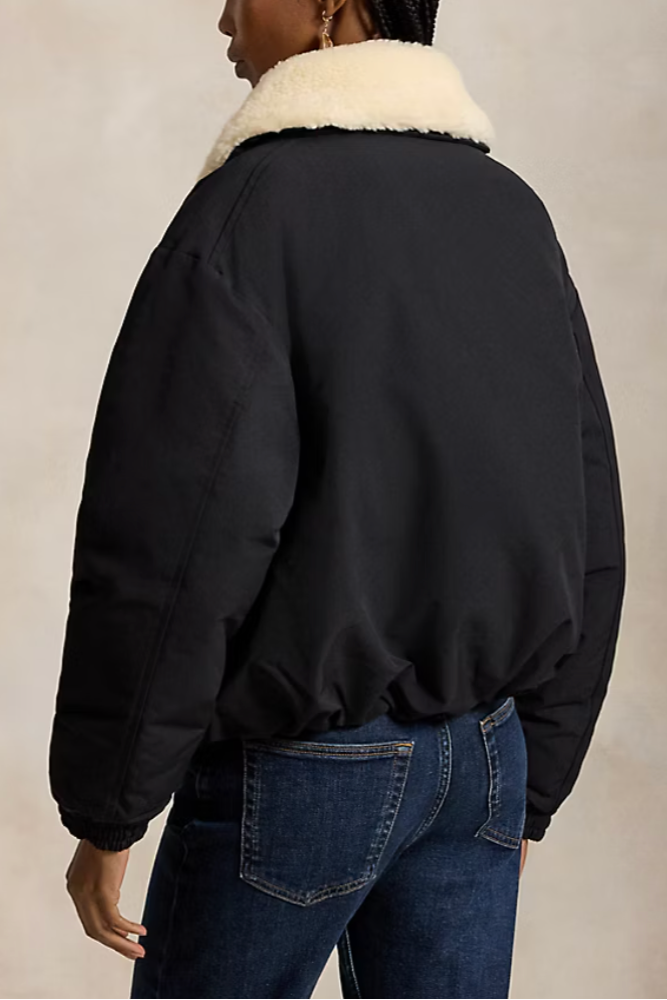 High Collar Down Puffer Jacket