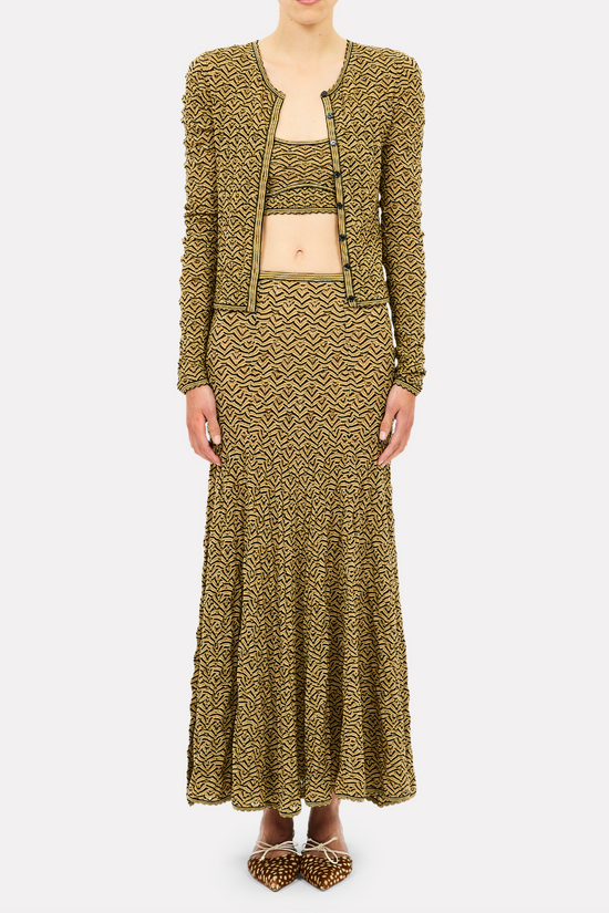 Gabrielle Midi Knit Skirt