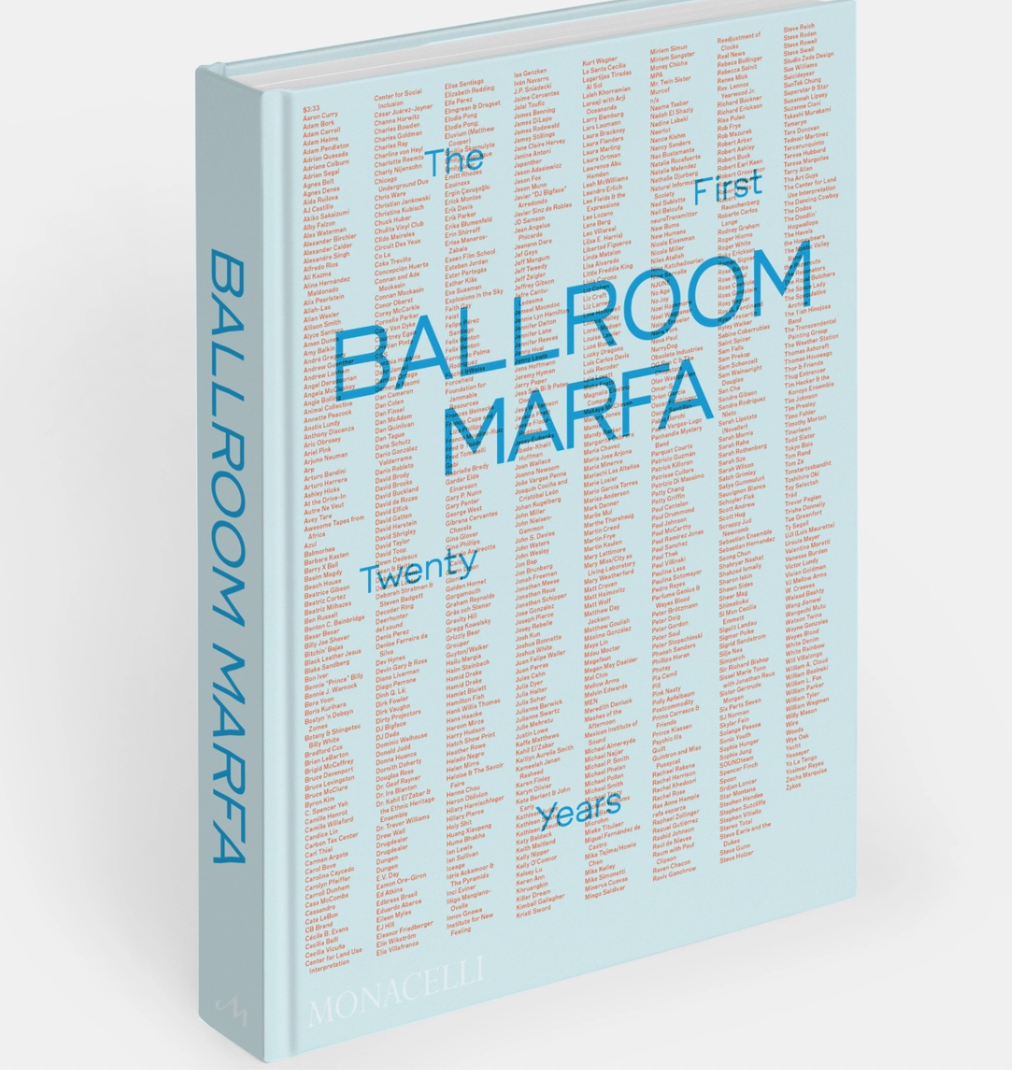 Ballroom Marfa BOOK
