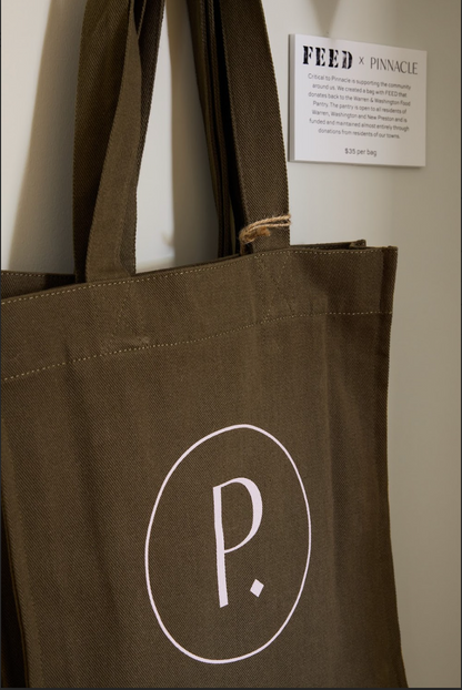 FEED x Pinnacle Bag