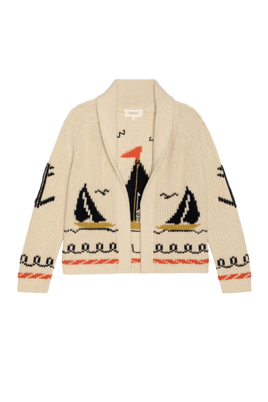 The Sailboat Lodge Cardigan