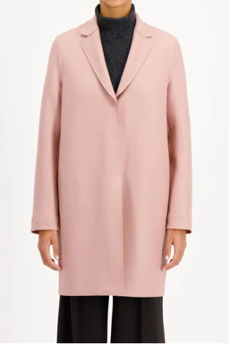 Women Cocoon Coat Wool
