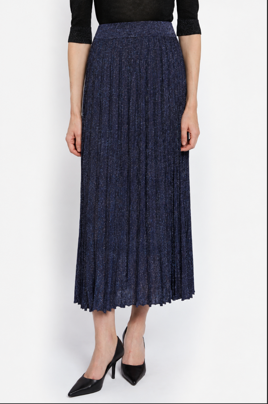 Gala Pleated Skirt in Multinight