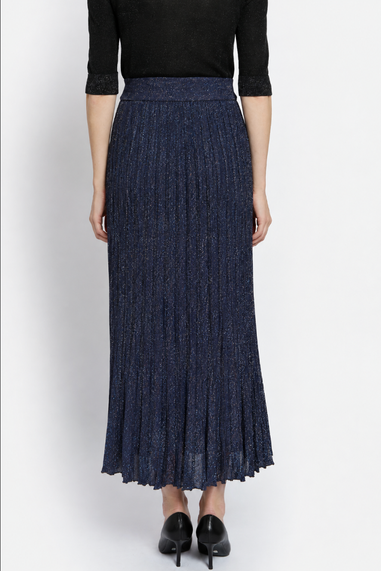 Gala Pleated Skirt in Multinight