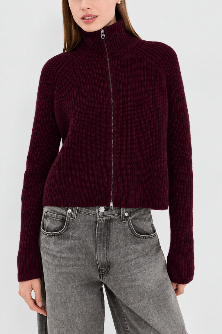 Sadie Zip Cardigan