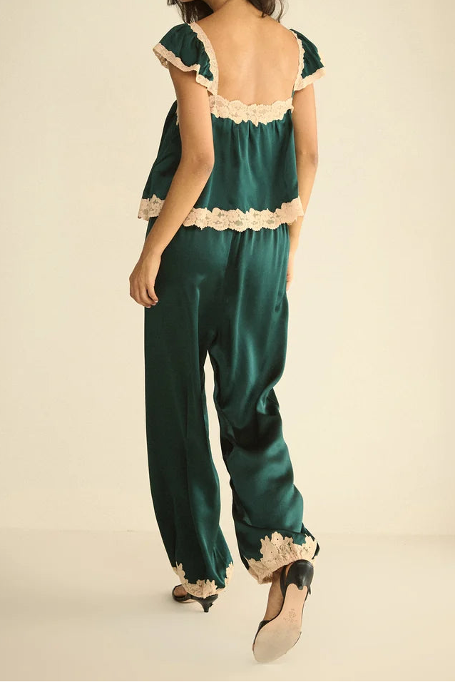 Yaria Silk Satin Pant