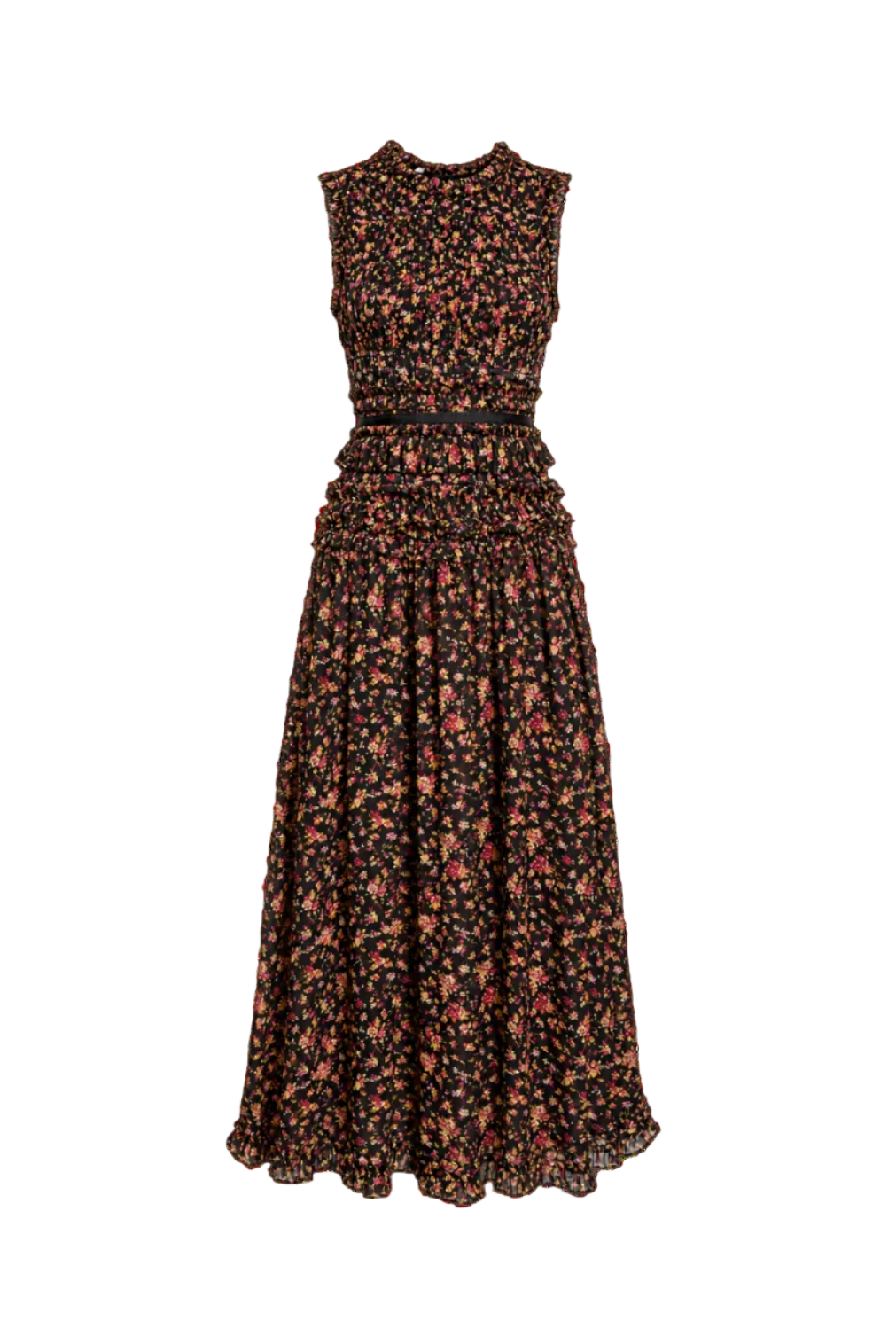 Etta Sleeveless Silk Dress