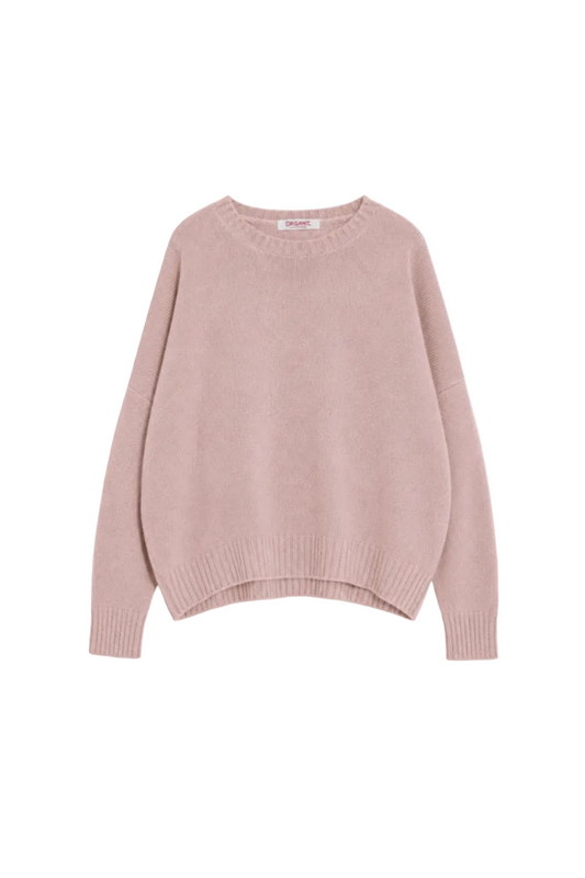 Cashmere Pullover in Dusty Pink