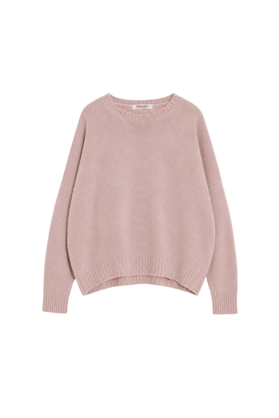 Cashmere Pullover in Dusty Pink