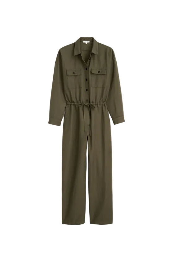 Delancey Jumpsuit in Cotton Linen
