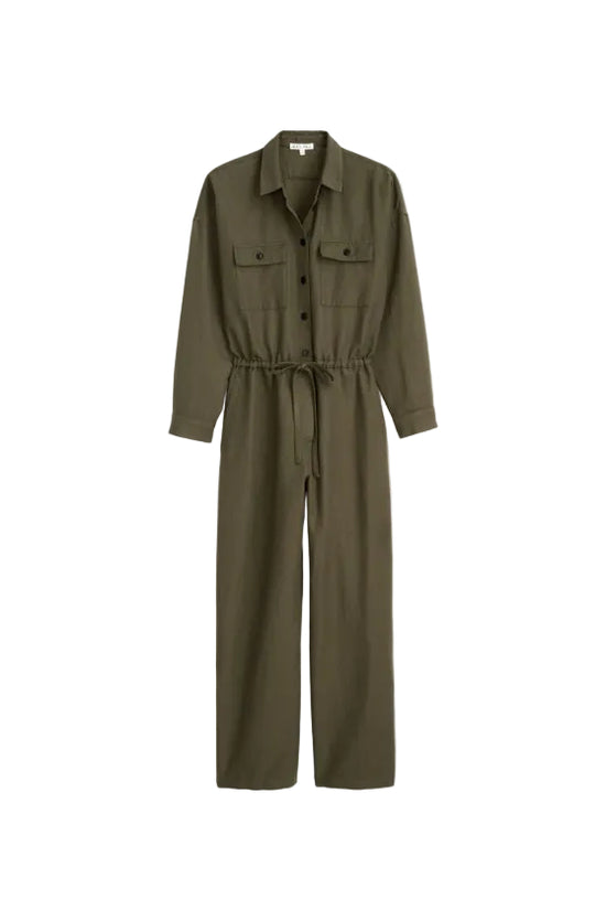 Delancey Jumpsuit in Cotton Linen